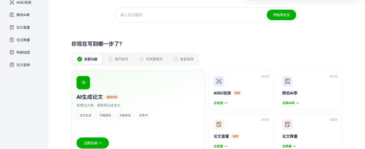 PaperOK智能平台功能区