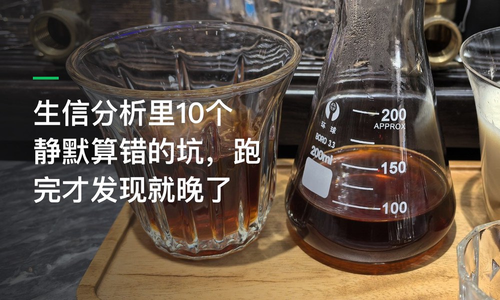 生信分析里10个静默算错的坑，跑完才发现就晚了
