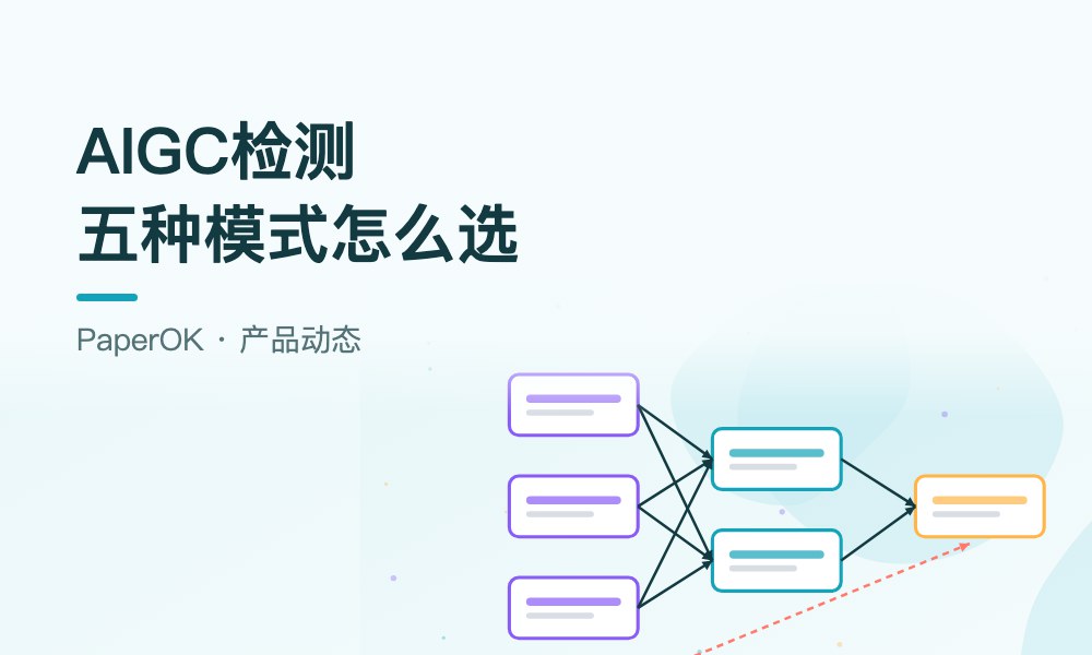 学校用知网还是维普？PaperOK AIGC检测五种模式怎么选